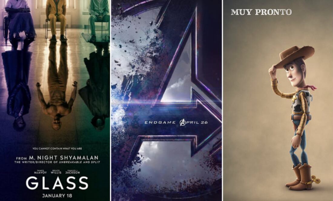 Fotos: Instagram @avengers/@glassmovie/ Disney