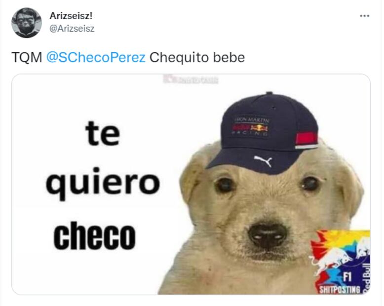 "Checo" Pérez se vuelve a subir al podio, aquí los mejores memes