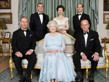 Ellos son los cuatro hijos de la reina Isabel II y Felipe de Edimburgo