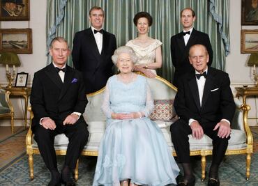 Ellos son los cuatro hijos de la reina Isabel II y Felipe de Edimburgo