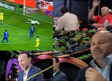Así fue la curiosa reacción de los comentaristas de Azteca Deportes tras el error de Huescas