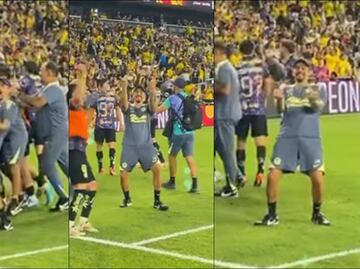 Integrante del América hizo señas obscenas a los aficionados del Columbus Crew en la Campeones Cup