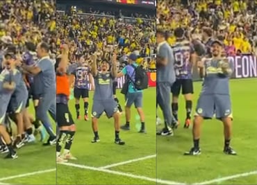 Integrante del América hizo señas obscenas a los aficionados del Columbus Crew en la Campeones Cup