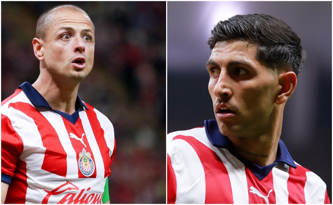 Javier 'Chicharito' Hernández y Víctor 'Pocho' Guzmán con Chivas / FOTOS: Imago7