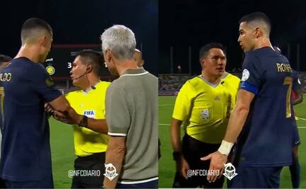 Cristiano Ronaldo explotó contra Fernando Guerrero tras el juego del Al Nassr ¿cuál fue el motivo?
