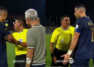 Cristiano Ronaldo explotó contra Fernando Guerrero tras el juego del Al Nassr ¿cuál fue el motivo?