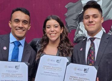 Claudia Sheinbaum entrega el Premio Nacional de Deportes a los medallistas de París 2024