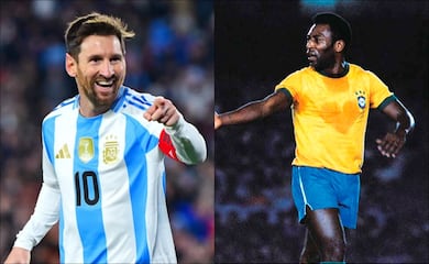 Lionel Messi volvió a brillar y rompió un récord de Pelé 
