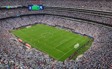 Final del Mundial: Instalan el césped en el estadio sede para el partido, el MetLife