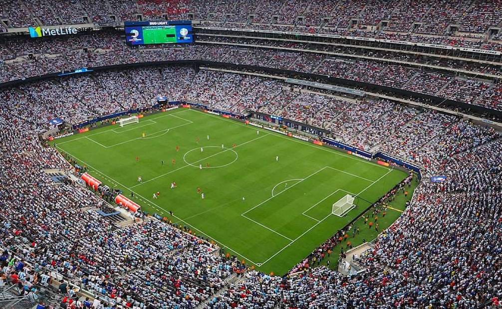 Dentro de un año el MetLife Stadium será escenario de la Final de la Copa del Mundo 2026. Foto: @metlifestadium