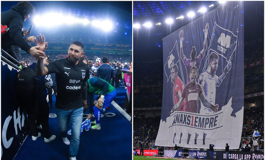 Jonathan Orozco y su homenaje en el BBVA - Foto: Imago7