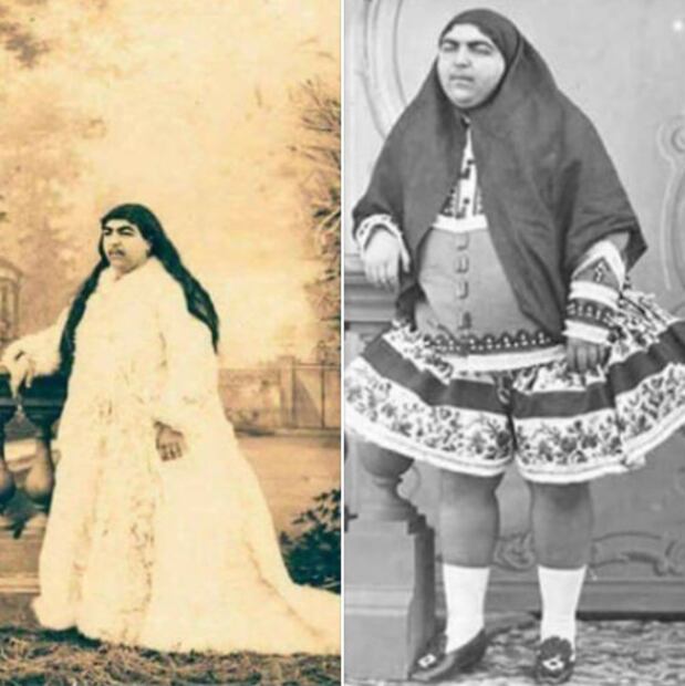 La Princesa iraní que, se dice, rompió con los cánones de belleza
