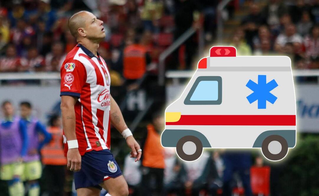 Chicharito Hernández de nuevo causó baja con Chivas para el partido ante Gallos Blancos. Foto: Imago7