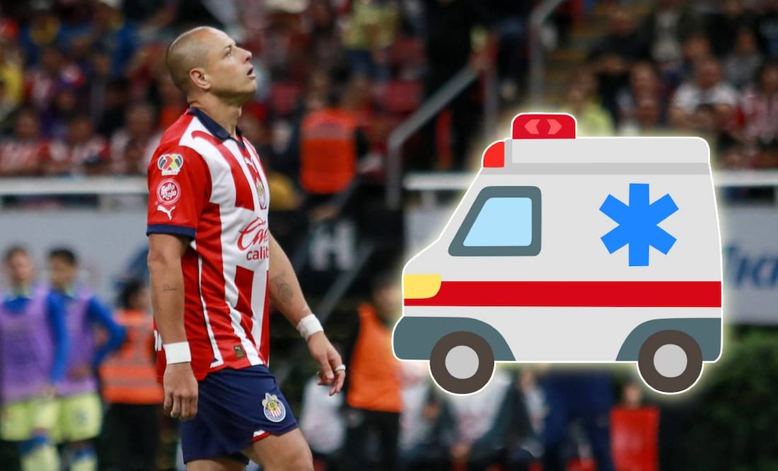 Chicharito Hernández de nuevo causó baja con Chivas para el partido ante Gallos Blancos. Foto: Imago7