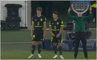 Obed Vargas suma sus primeros minutos en la UEFA Champions League en empate del Atlético