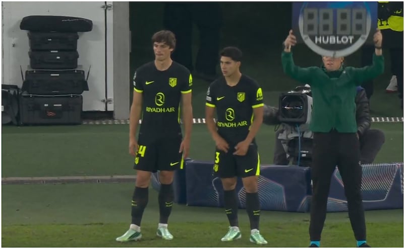 Obed Vargas suma sus primeros minutos en la UEFA Champions League en empate del Atlético