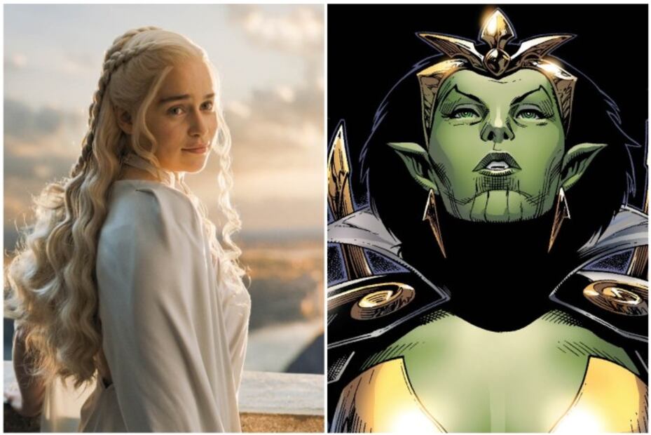 Así luciría Emilia Clarke como Skrull en “Secret Invasion” de Marvel