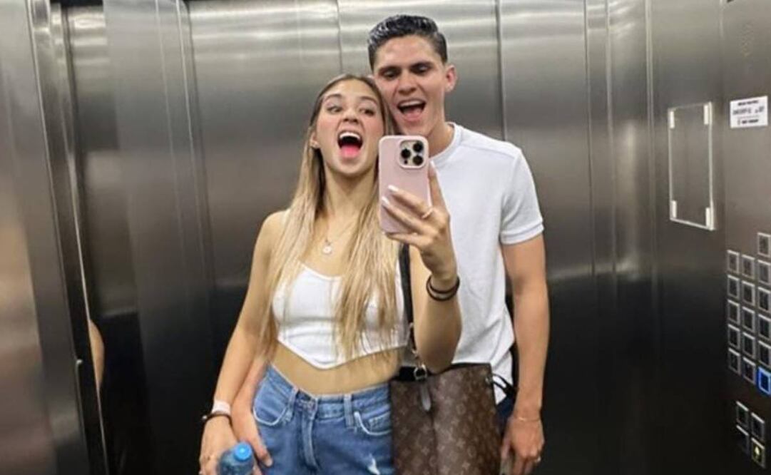 Israel Reyes y Nailea Vidrio tuvieron un fugaz noviazgo meses atrás. Foto: Especial