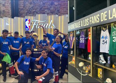 La NBA House llegó a México por primera vez y lo hizo para quedarse