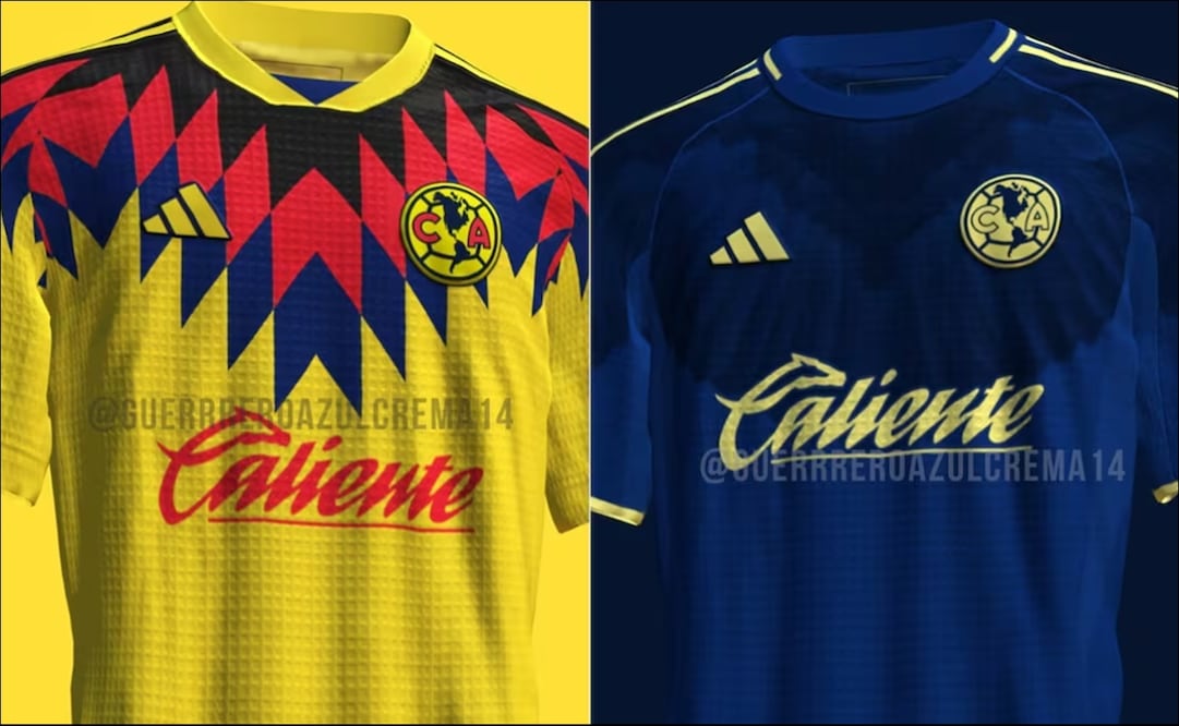 Así serían los jerseys del América con Adidas / Foto: Especiales