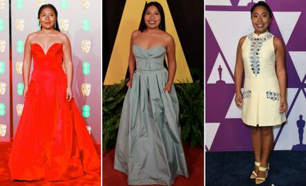 10 hermosos vestidos que Yalitza Aparicio ha lucido