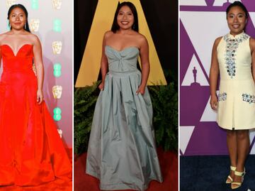 10 hermosos vestidos que Yalitza Aparicio ha lucido