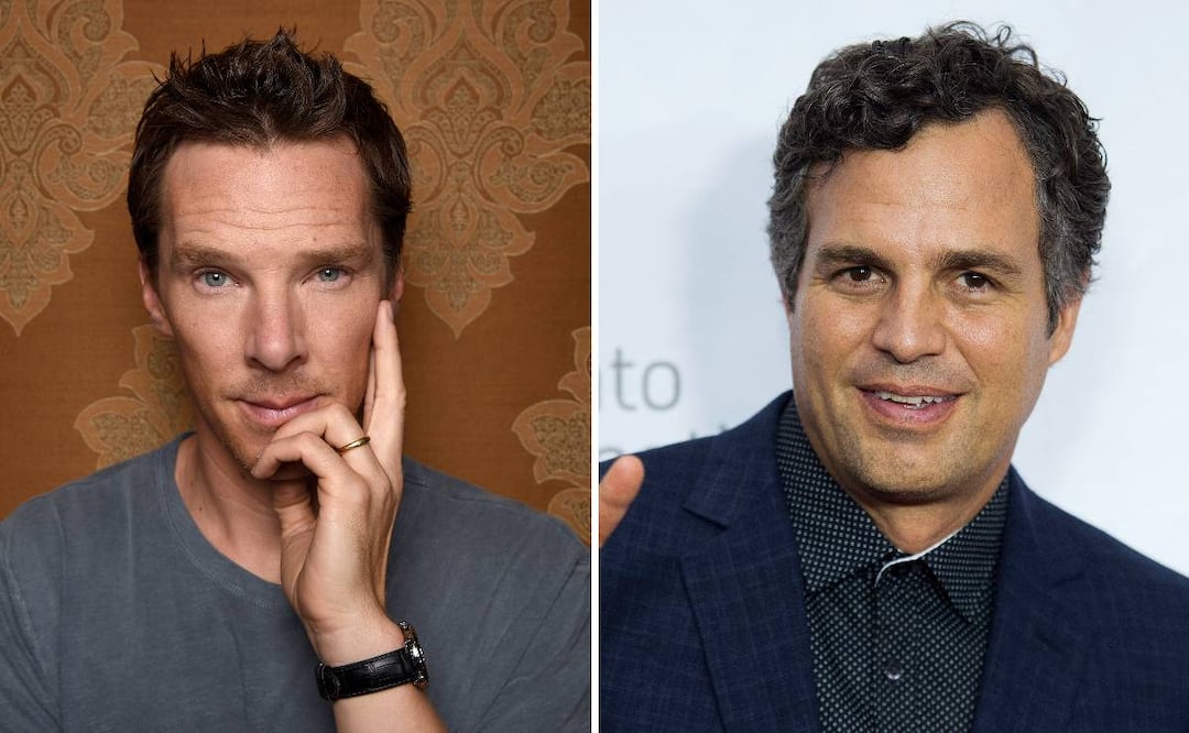 Benedict Cumberbatch (Foto: Chris Pizzello/AP) y Mark Ruffalo (Foto: AP Photo)