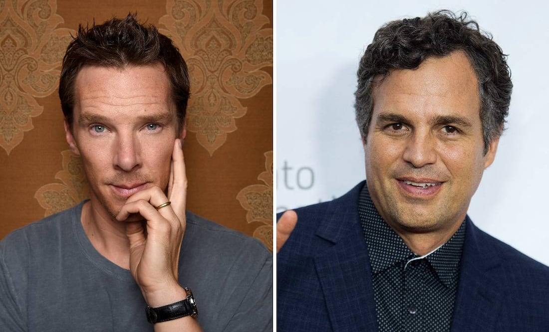 Benedict Cumberbatch (Foto: Chris Pizzello/AP) y Mark Ruffalo (Foto: AP Photo)