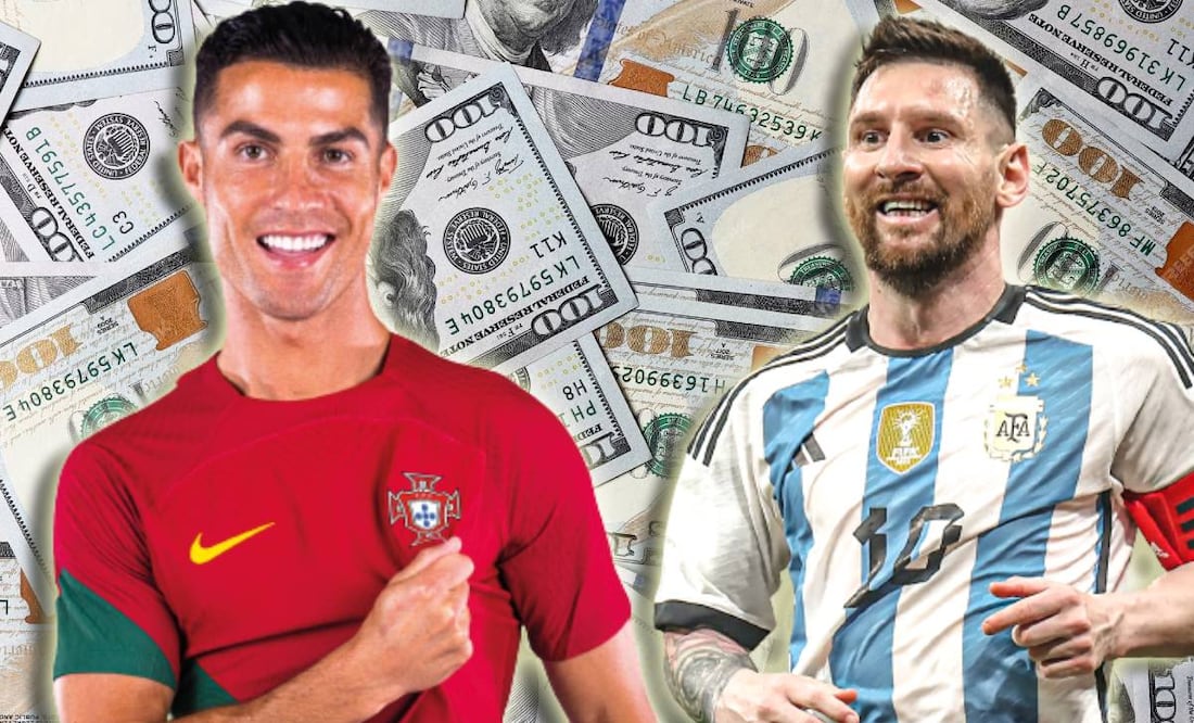 Cristiano Ronaldo supero en generar dinero a Lionel Messi.