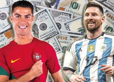 Cristiano Ronaldo supera a Messi y es el jugador que más dinero genera; ¿cuánto gana el Bicho?