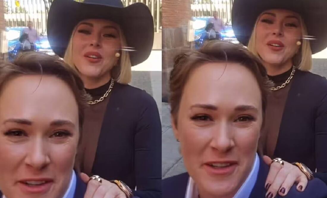 Marion Reimers subió a redes sociales una historia con Miroslava Montemayor. Foto: Especial