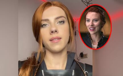 Ella dejó su trabajo para imitar a Scarlett Johansson en TikTok