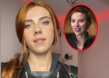 Ella dejó su trabajo para imitar a Scarlett Johansson en TikTok
