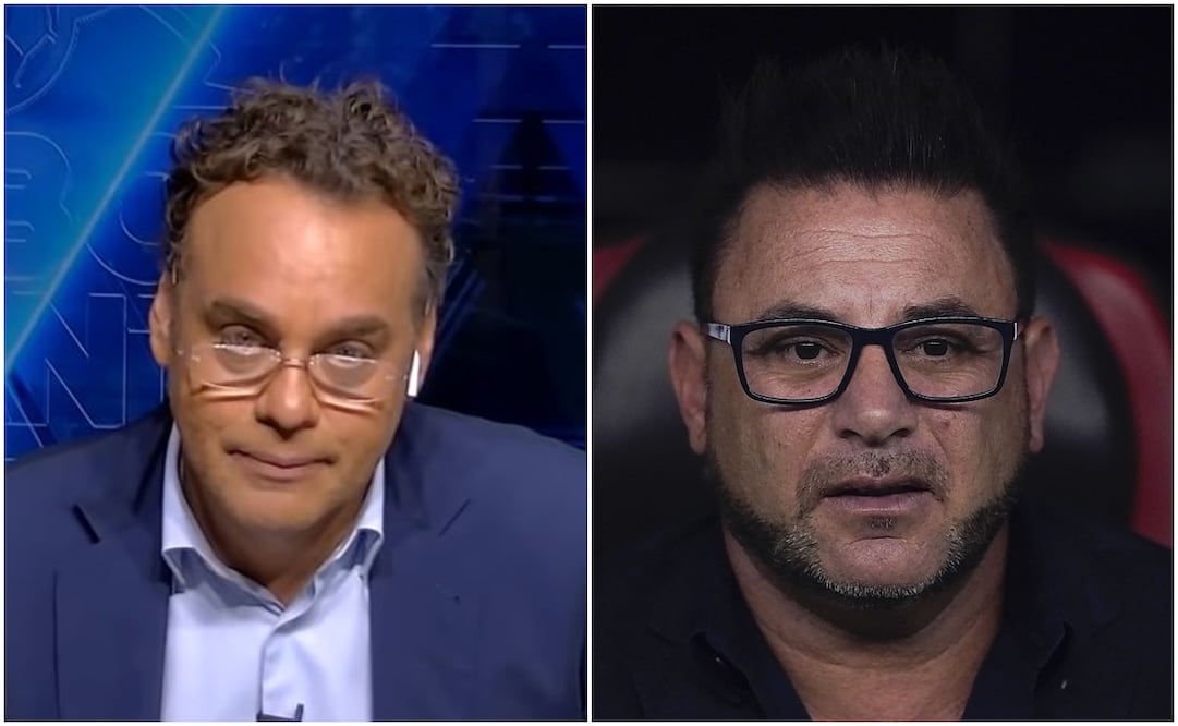 David Faitelson en ESPN y Antonio Mohamed en la Final de Rayados vs América / FOTOS: Captura e Imago7