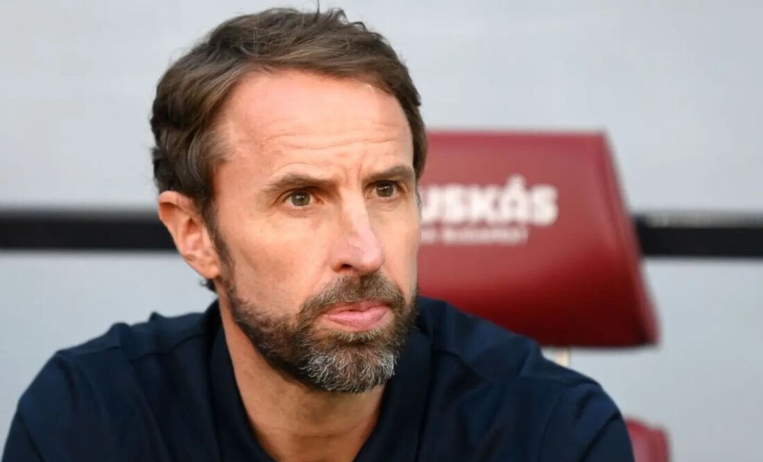 Gareth Southgate. Fuente: Instagram @gareth_southgate_the_goat