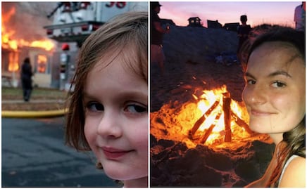 Así luce Zoe, protagonista del meme de la "niña desastre"