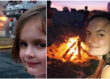 Así luce Zoe, protagonista del meme de la "niña desastre"