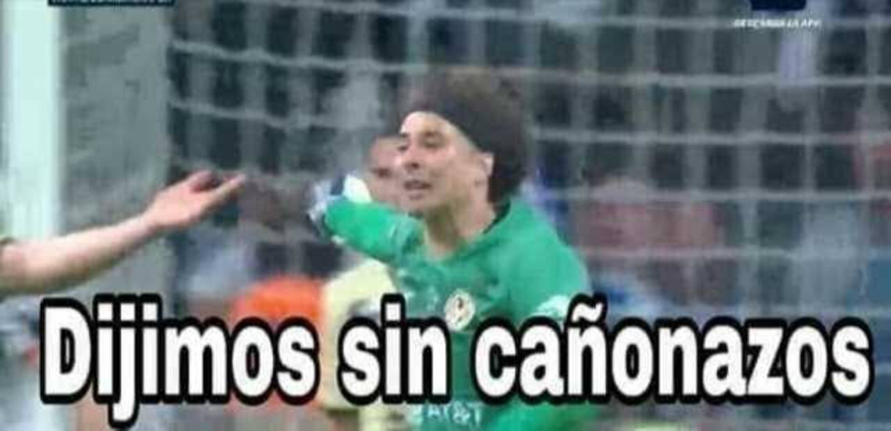 Meme Guillermo Ochoa y sus mil goles recibidos