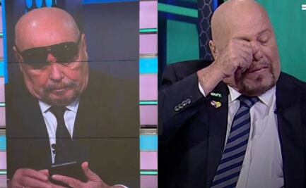 El Perro Bermúdez no contuvo las lágrimas en un set de Televisa ¿qué le pasó?