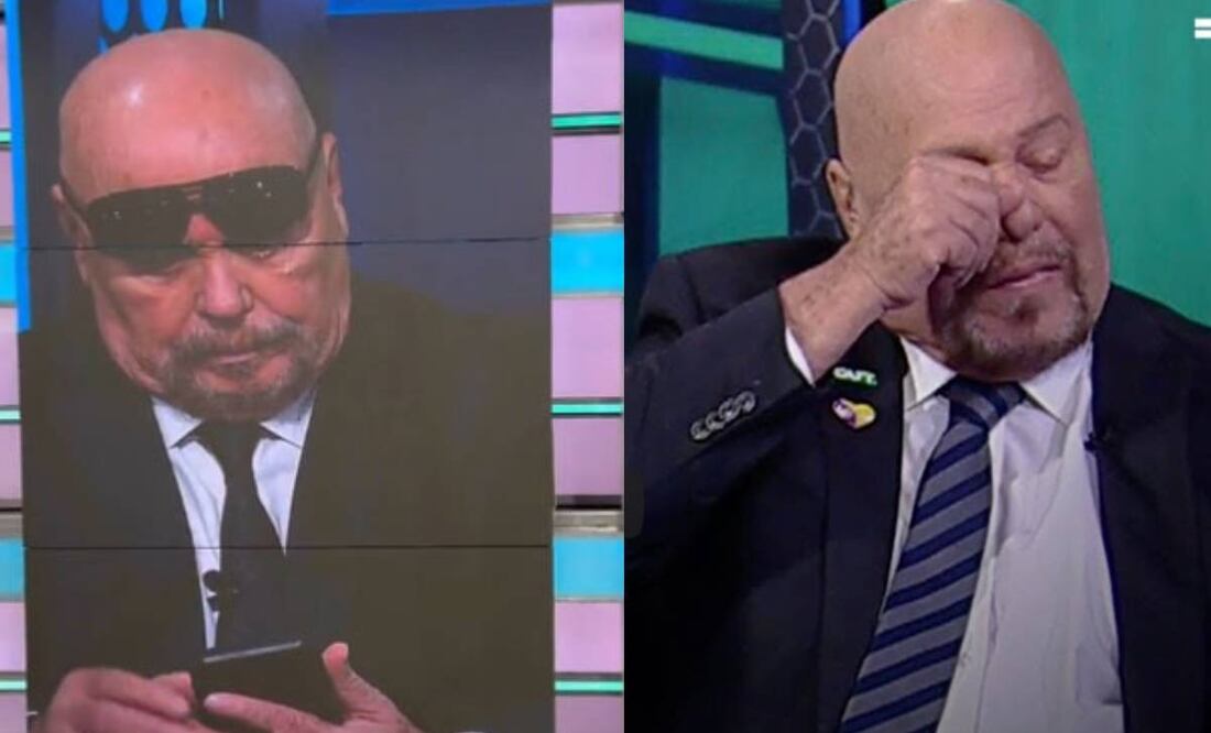 El Perro Bermúdez rompió en llanto luego de que recibiera la noticia del nacimiento de su hijo. Foto: Especial