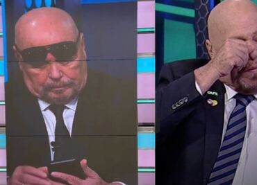 El Perro Bermúdez no contuvo las lágrimas en un set de Televisa ¿qué le pasó?