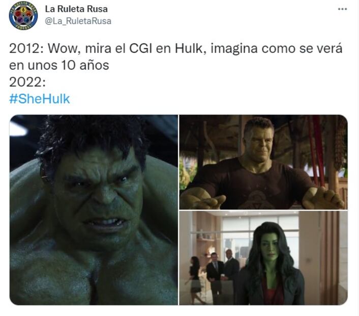 Los 10 mejores memes de She-Hulk, la nueva serie de Marvel en Disney+