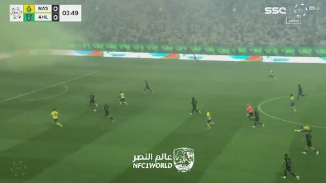 VIDEO: El insólito gol de Cristiano Ronaldo bajo una nube de humo en clásico de Arabia Saudita