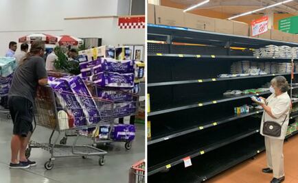 10 fotos del desabasto y personas que lucran con el coronavirus