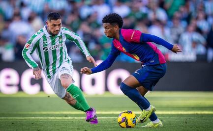 Barcelona empató de último minuto ante el Betis y pone en vilo en liderato en LaLiga