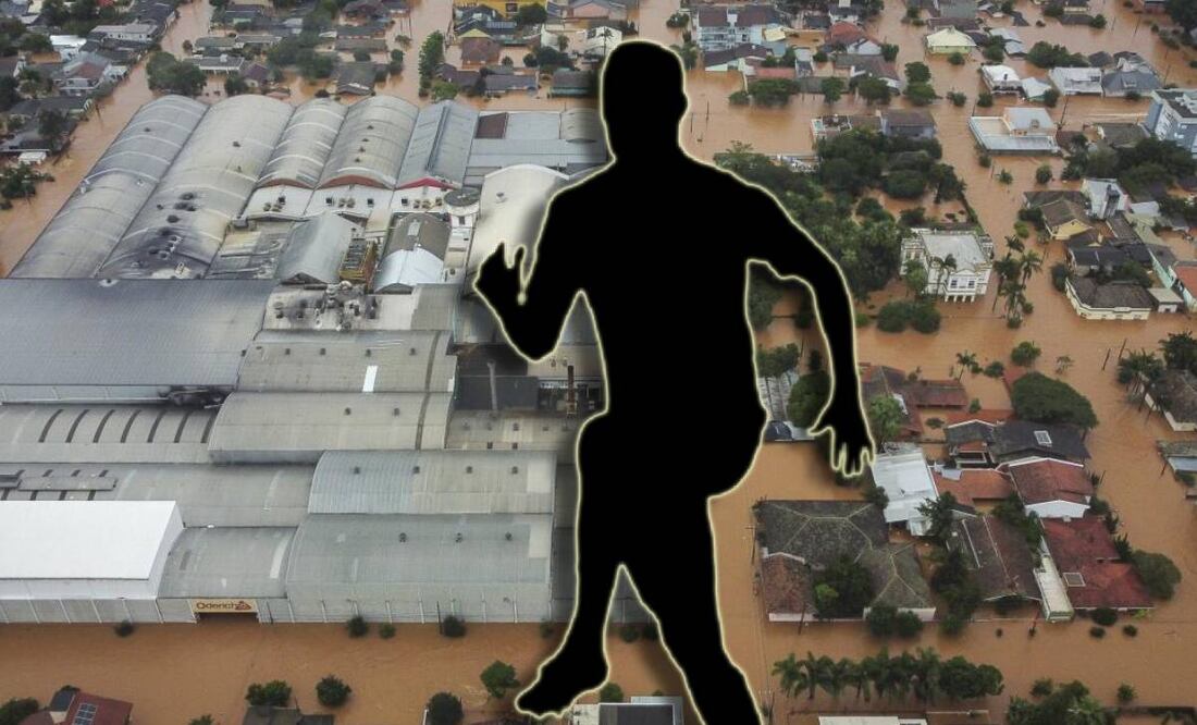 Futbolista se vistió de héroe para salvar la vida de una viejita y un lomito. FOTOS: Especiales