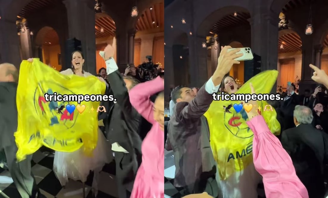 Pareja celebra el tricampeonato del América - Foto: @anapauricalde en Instagram