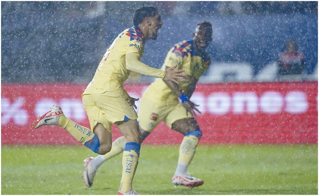Diego Valdés celebrando gol ante San Luis / FOTO: Imago7
