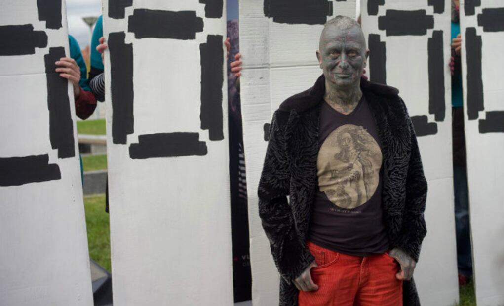 Vladimir Franz, el político checo con el 90% del cuerpo tatuado