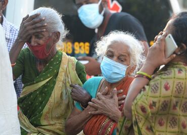 Las cifras alarmante de Covid-19 en India en los últimos 10 días